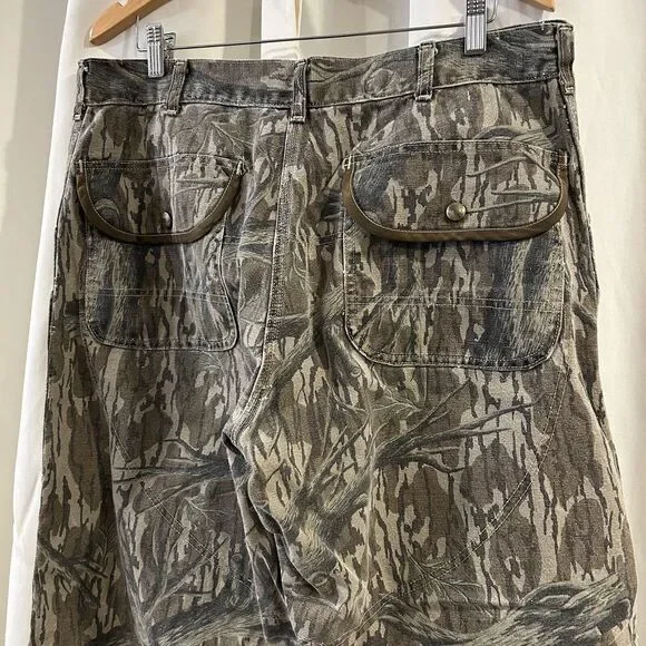 Vintage Carhartt Mossy Oak‎ Tree Stand Camo Pants Double Knee